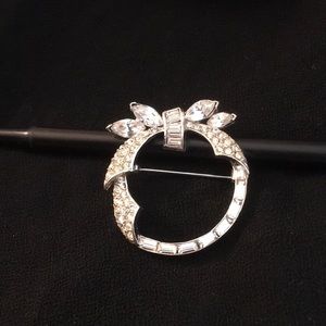 PELL Rhinestone Pin - Vintage